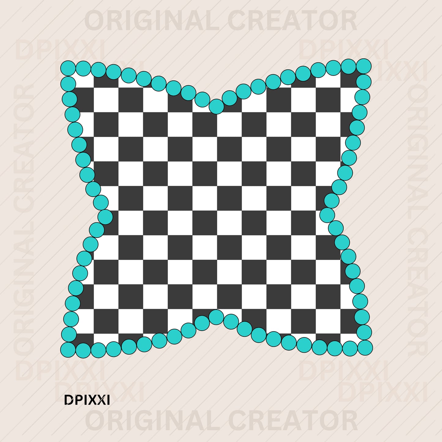 Turquoise Frame Digital Art Download #457