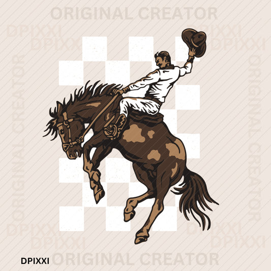 Western Cowboy Digital Art #31