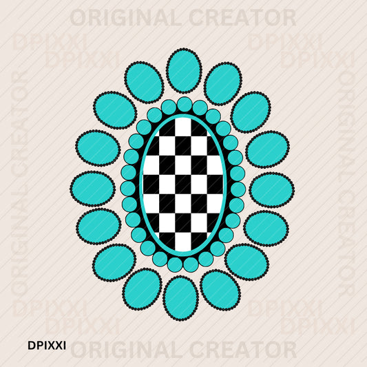 Turquoise Gemstone Digital Download #336
