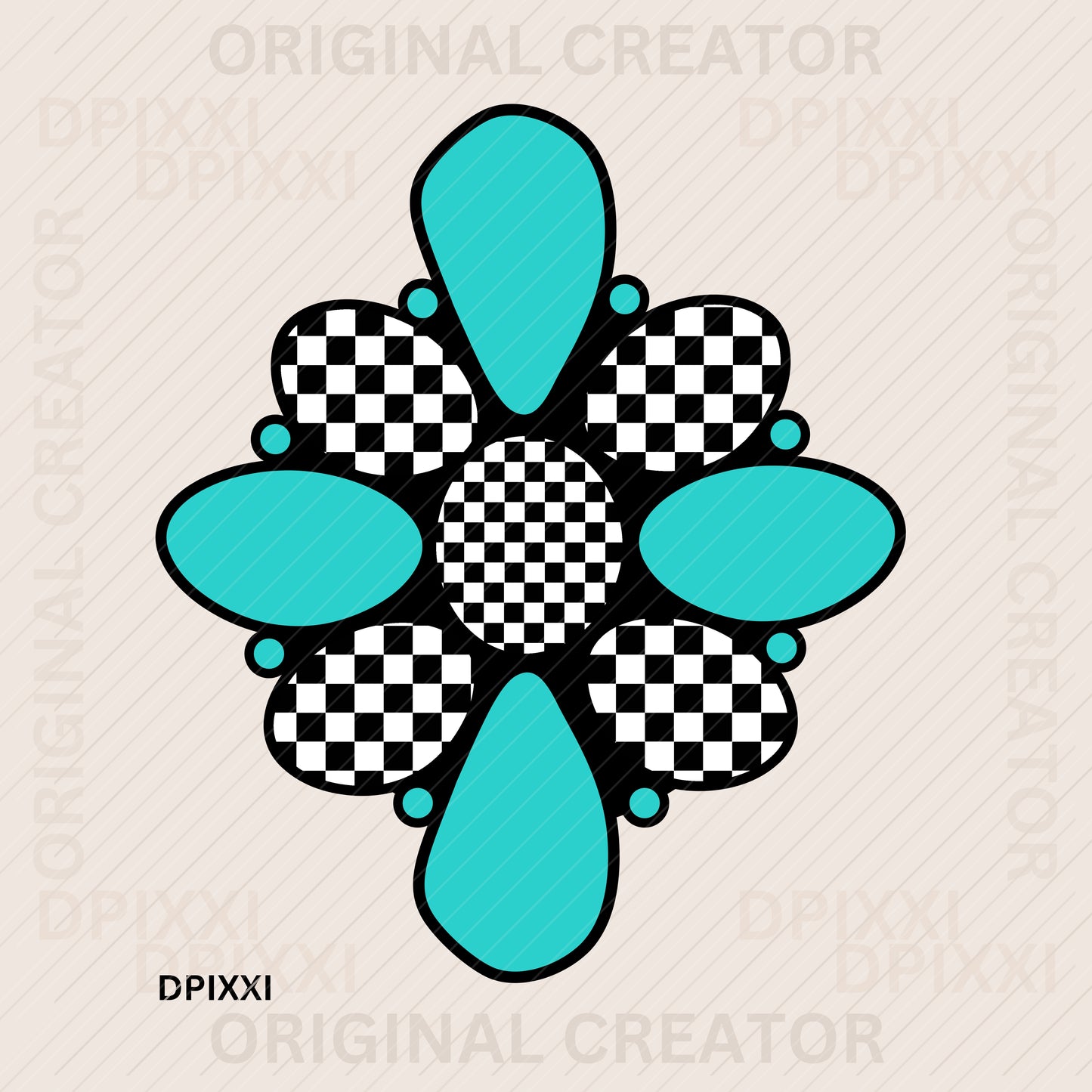 Turquoise Gemstone Digital Download #339