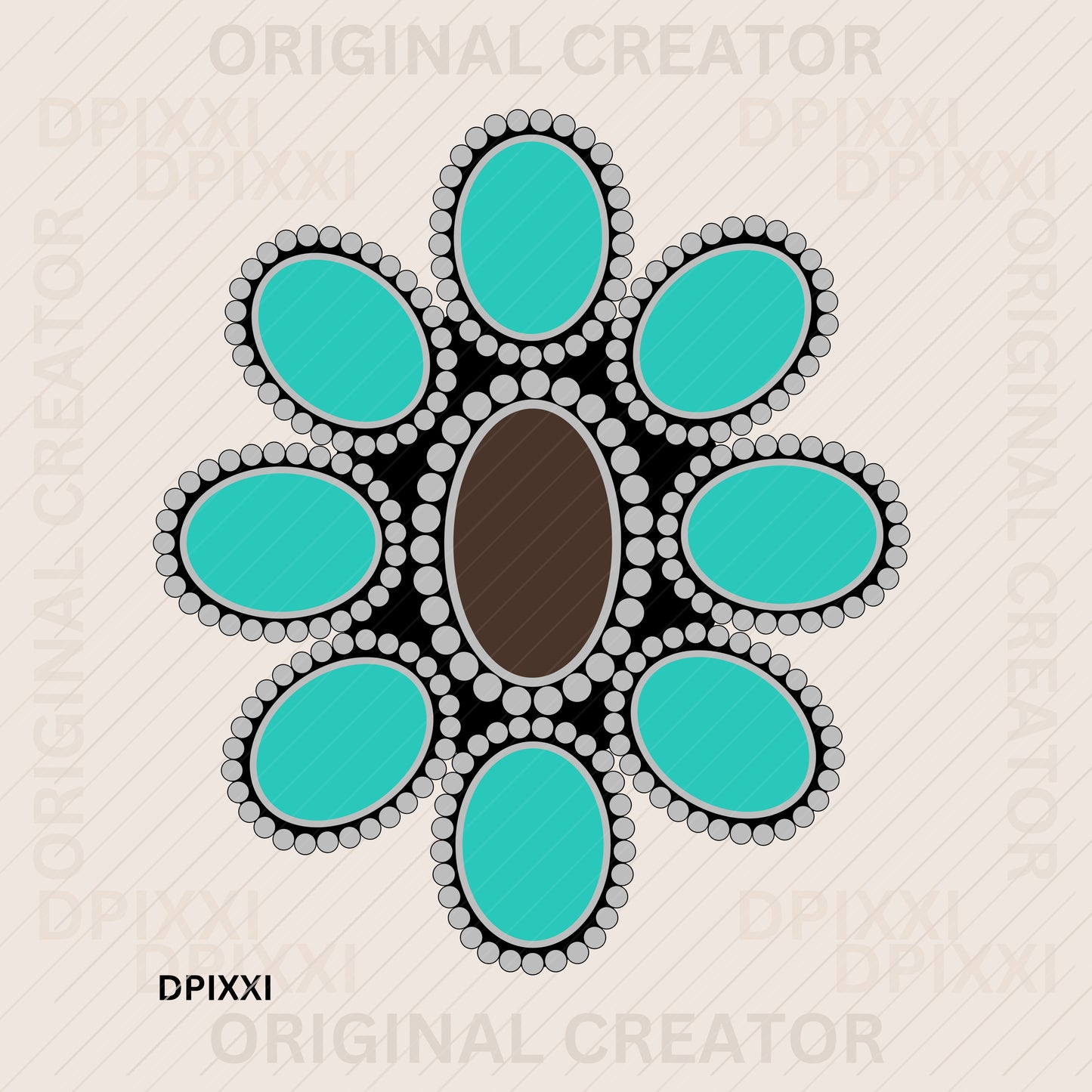 Turquoise Gemstone Digital Download #333
