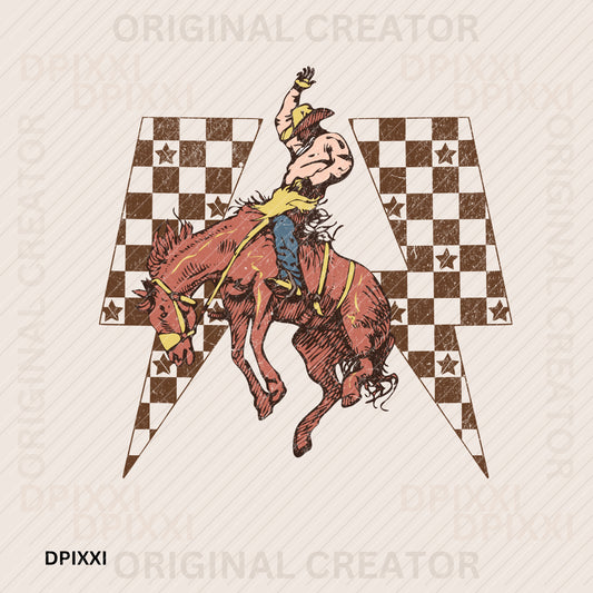 Cowboy Thunder Digital Art Prints #52