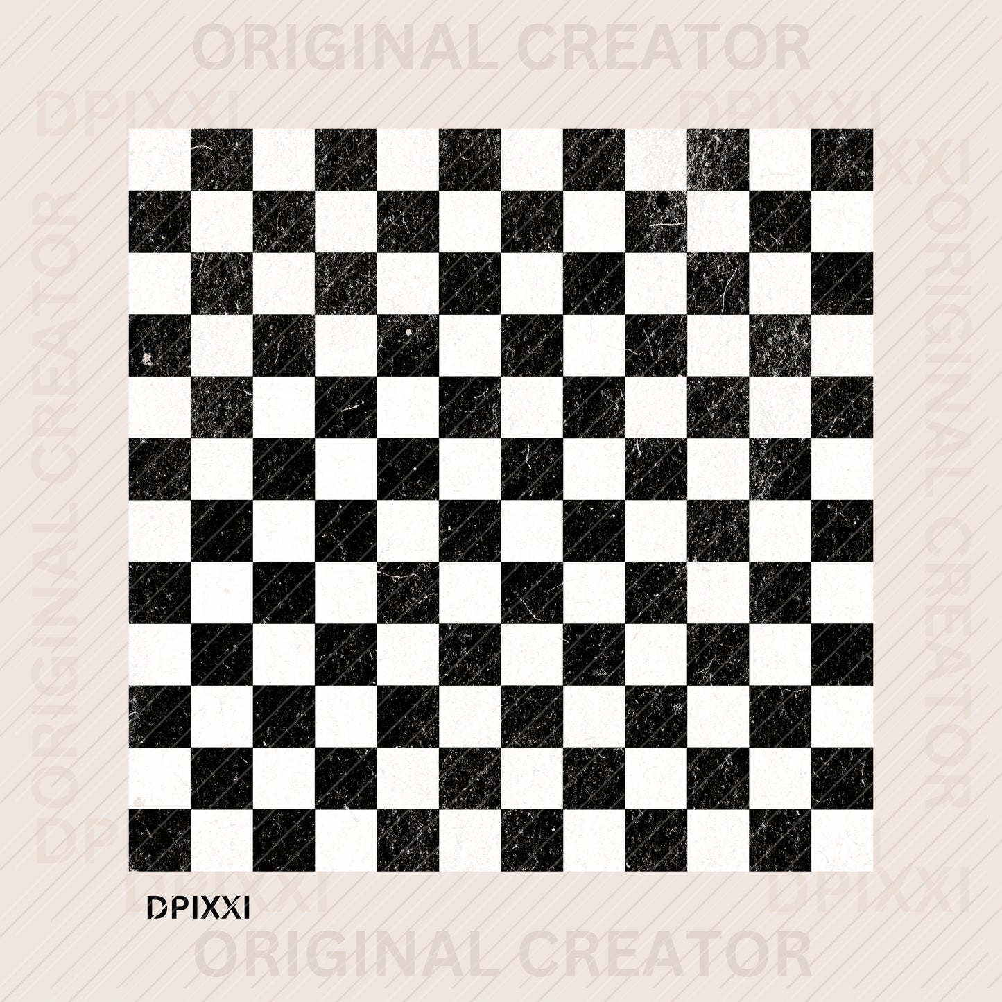 Checker Frame Block Digital Art Download #403