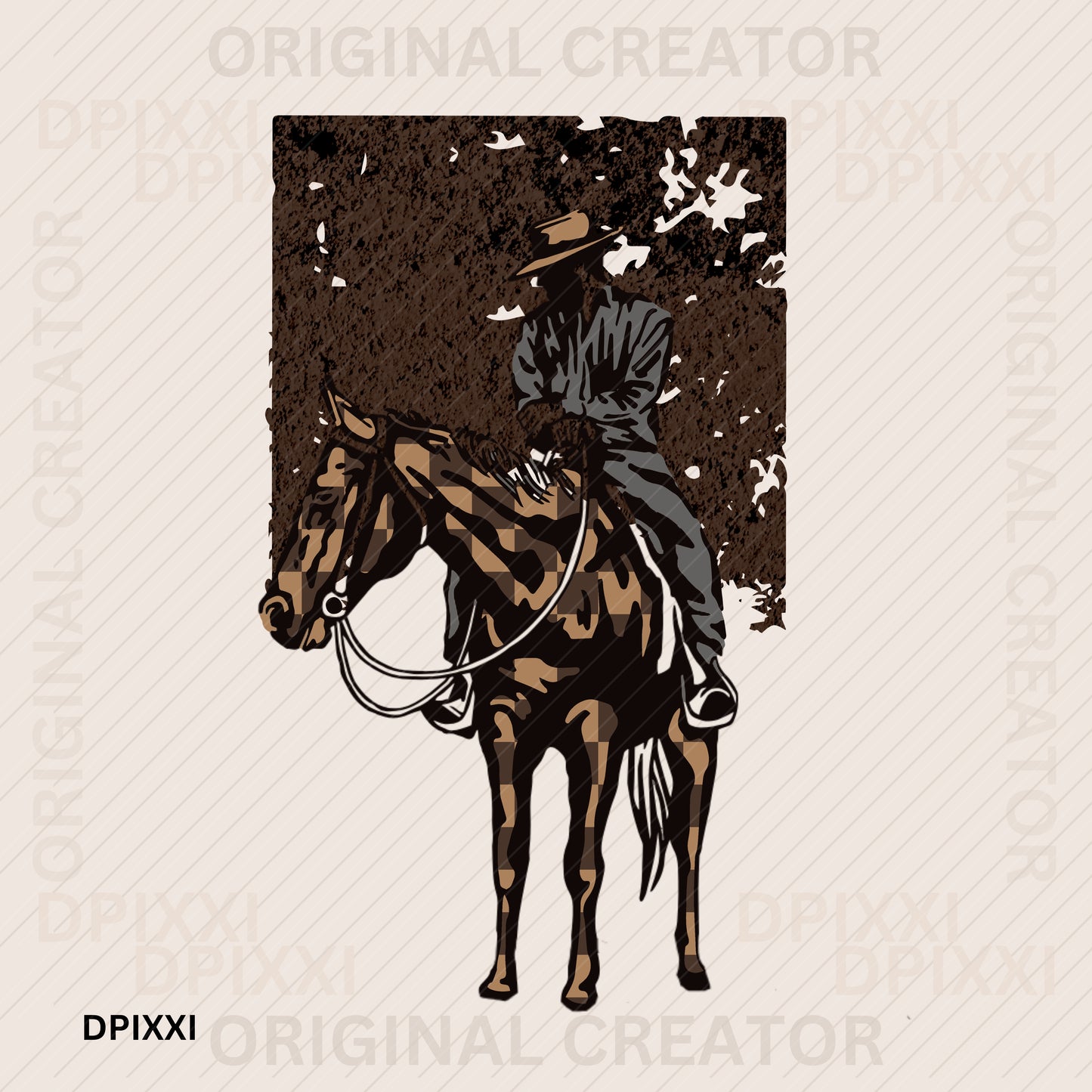 Western Cowboy Digital Art #202