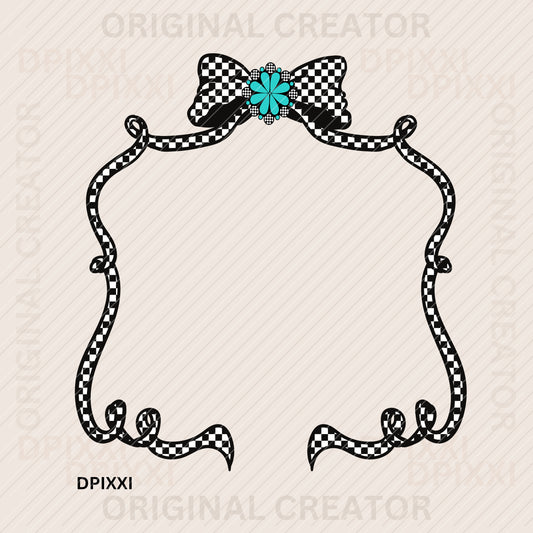 Bow Frame Digital Downloa #357