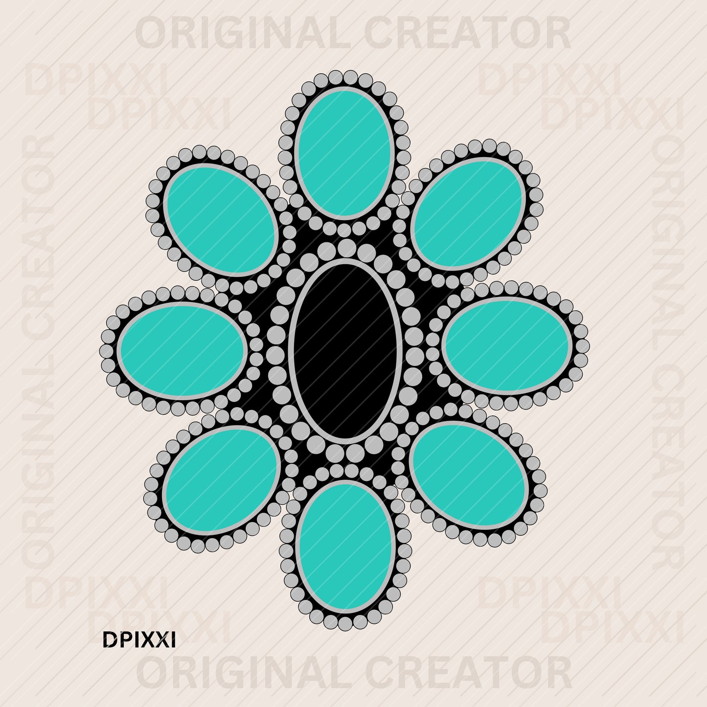 Turquoise Gemstone Digital Download #333