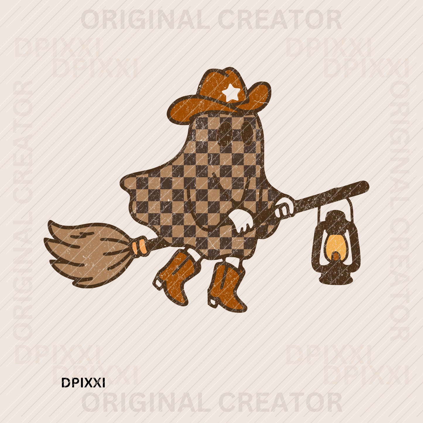 Western Halloween Ghost #408
