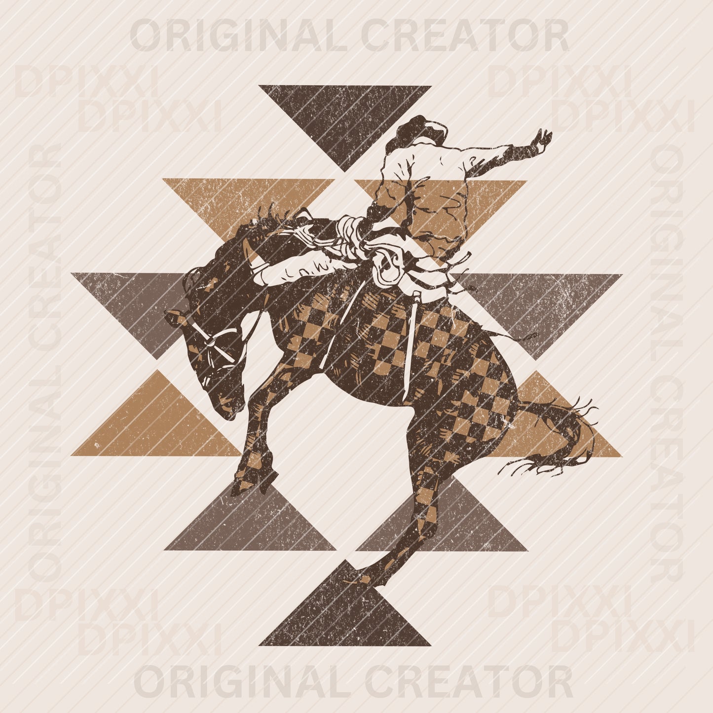21 Bundle Checker Horse Cowboy