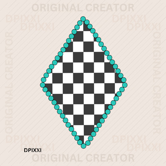 Turquoise Frame Digital Art Download #445