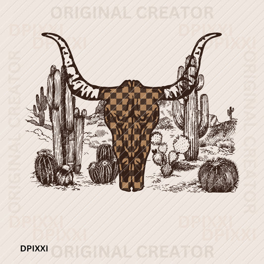 Desert Checker Bull #242
