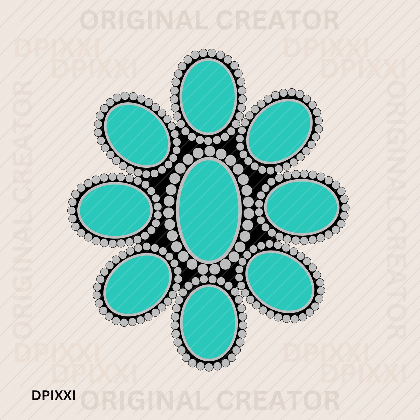 Turquoise Gemstone Digital Download #333