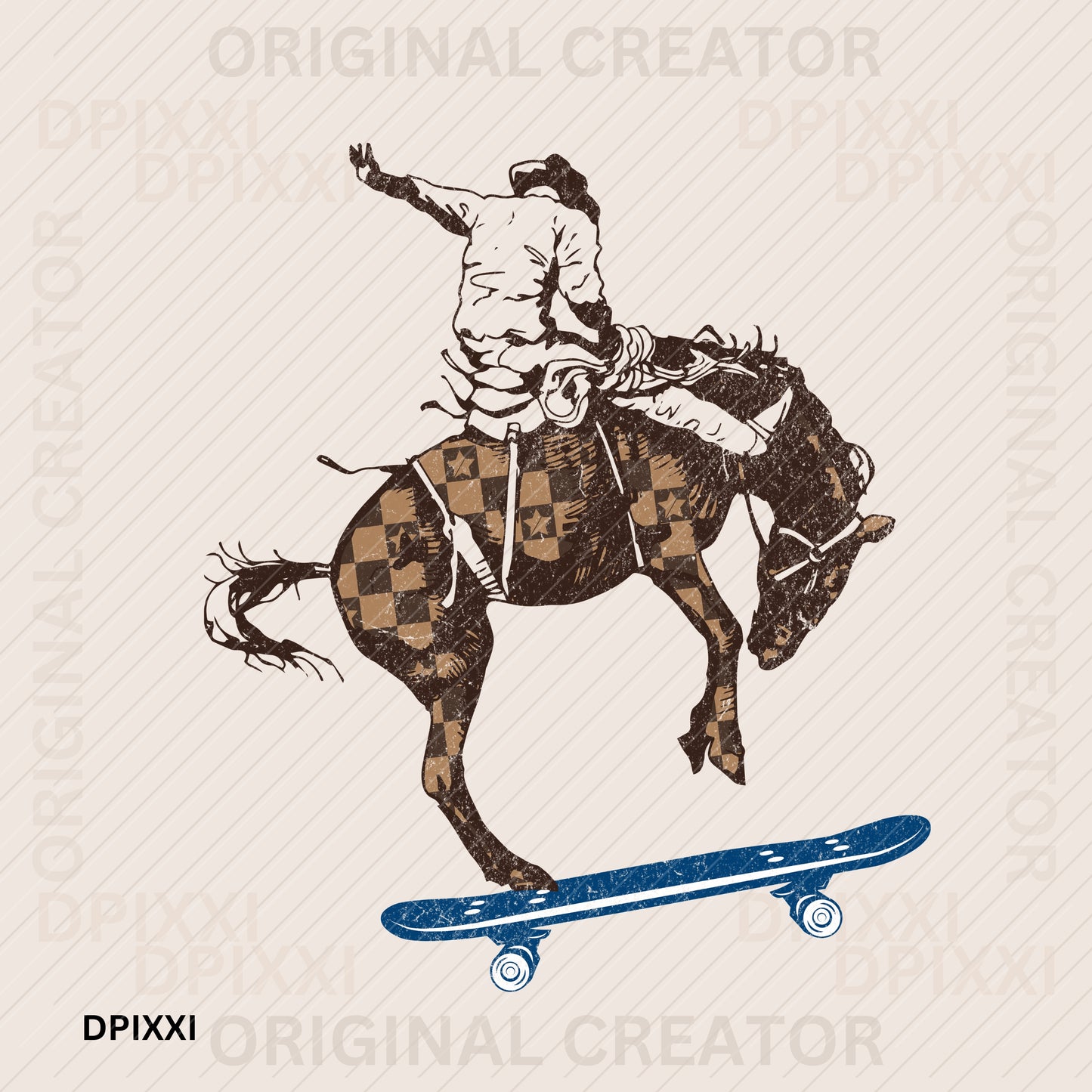Skating Cowboy