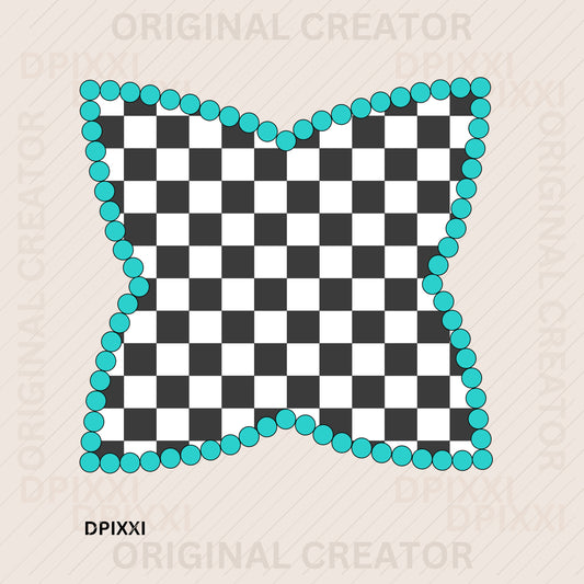 Turquoise Frame Digital Art Download #457