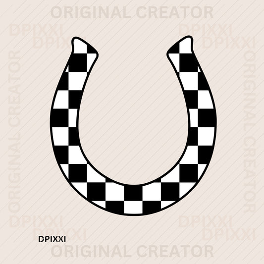 Checker Horseshoe #499