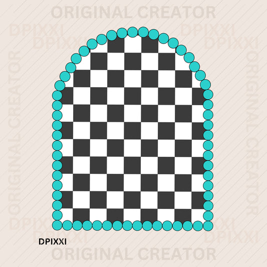 Turquoise Frame Digital Art Download #463