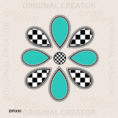 Turquoise Gemstone Digital Download #338
