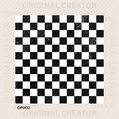 Checker Frame Block Digital Art Download #403