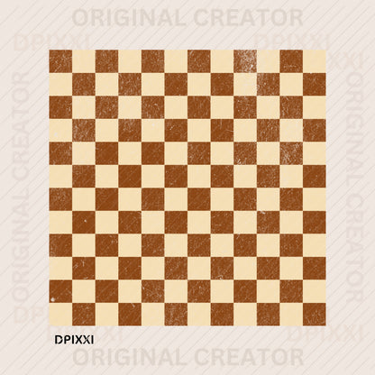 Checker Frame Block Digital Art Download #403