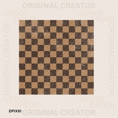Checker Frame Block Digital Art Download #403