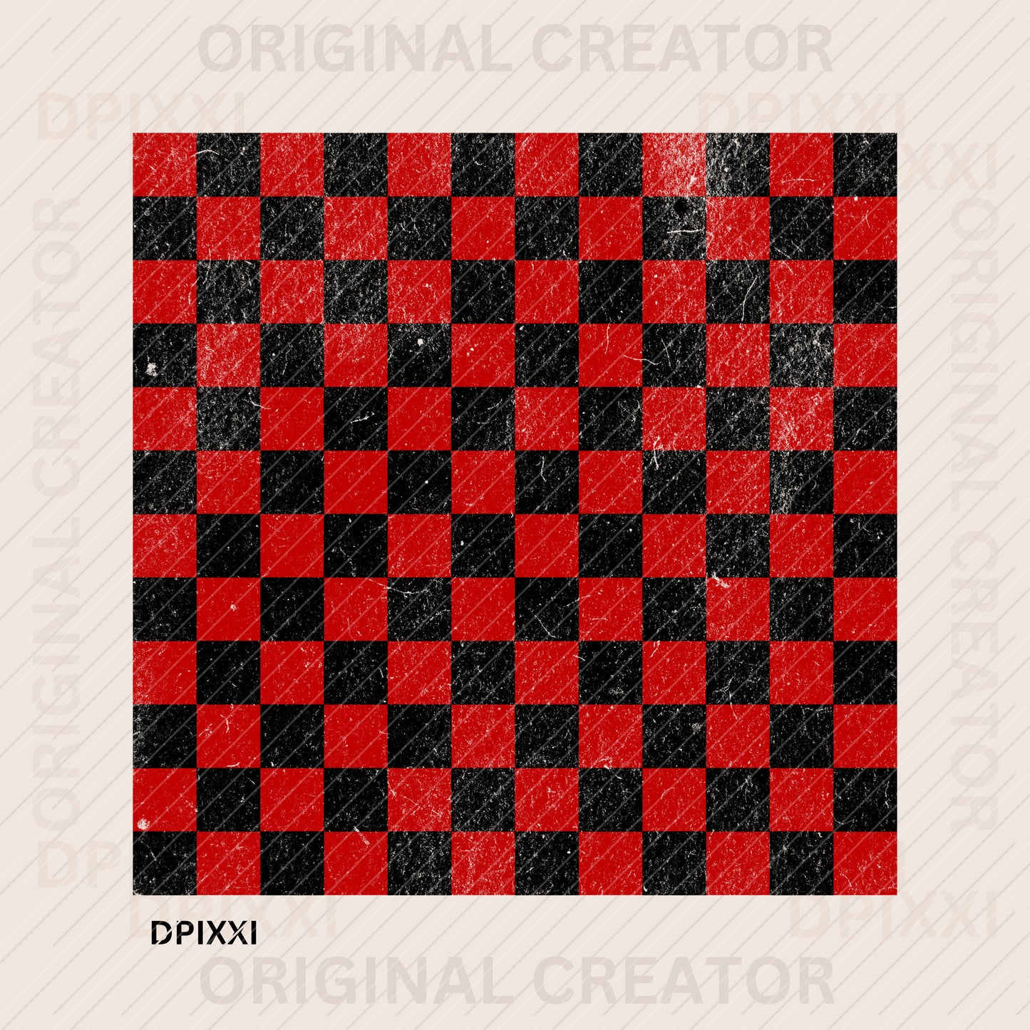 Checker Frame Block Digital Art Download #403