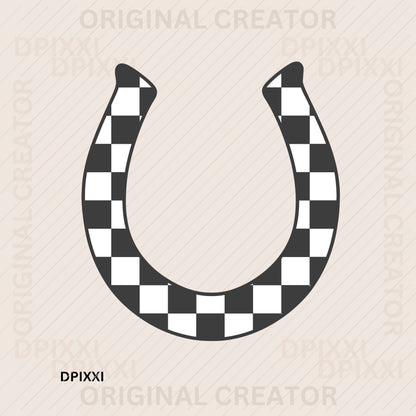 Checker Horseshoe #499