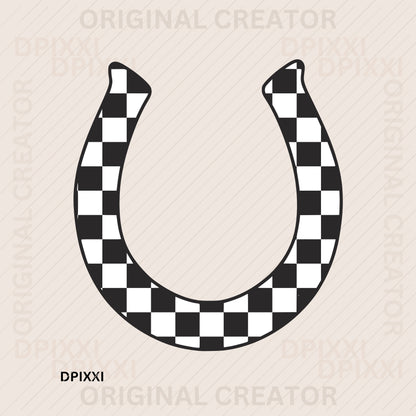 Checker Horseshoe #499