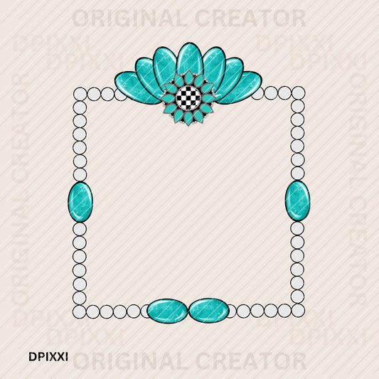 Checker Square Pattern Printable Wall Art Frame #406