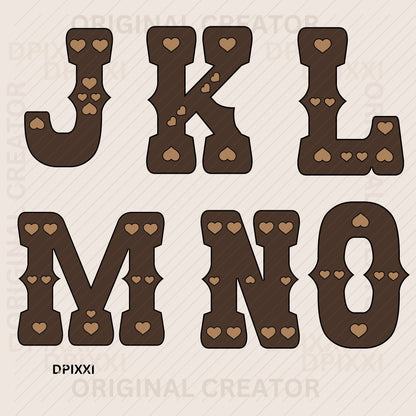 Western Font Bundle Digital Download #439