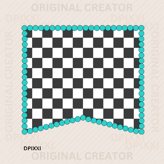 Turquoise Frame Digital Art Download #452