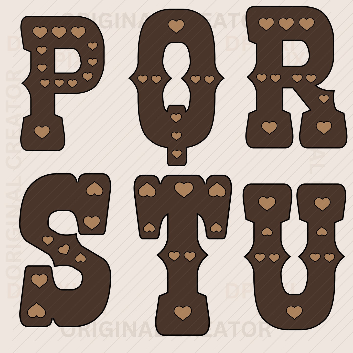 Western Font Bundle Digital Download #439