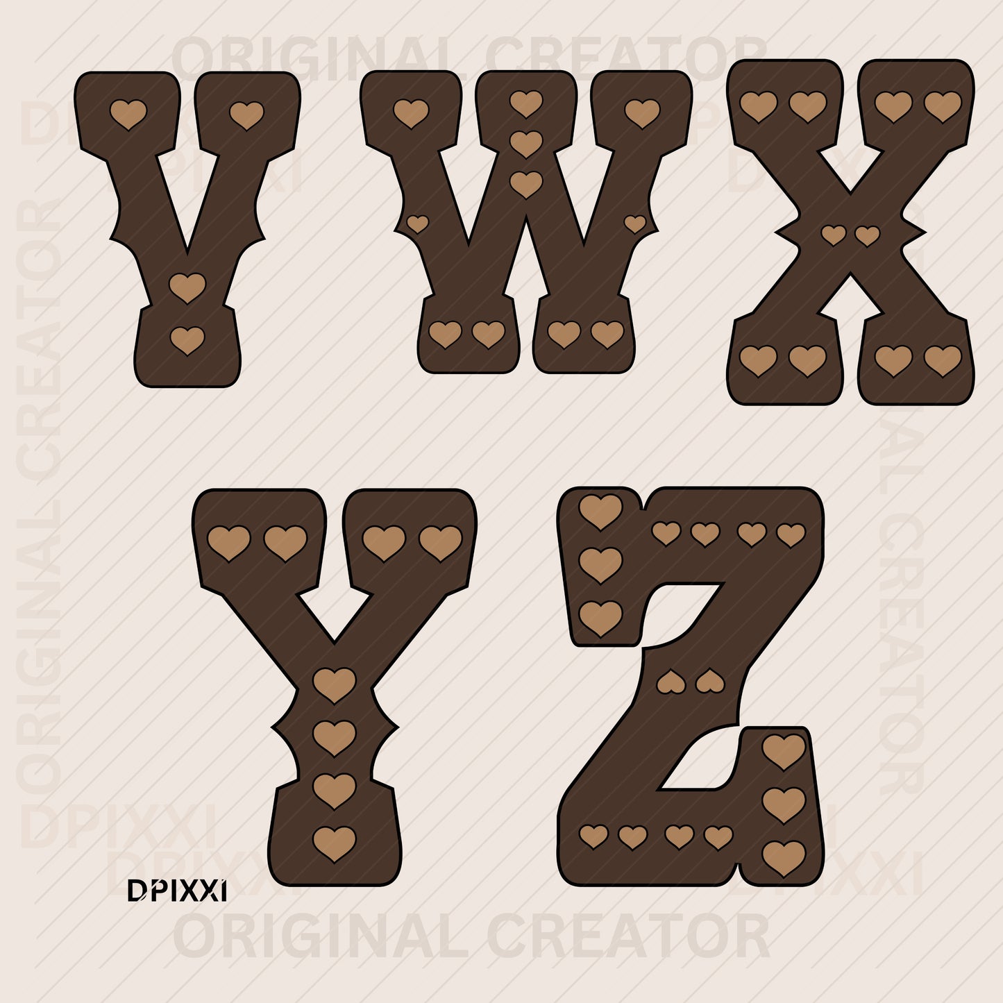 Western Font Bundle Digital Download #439