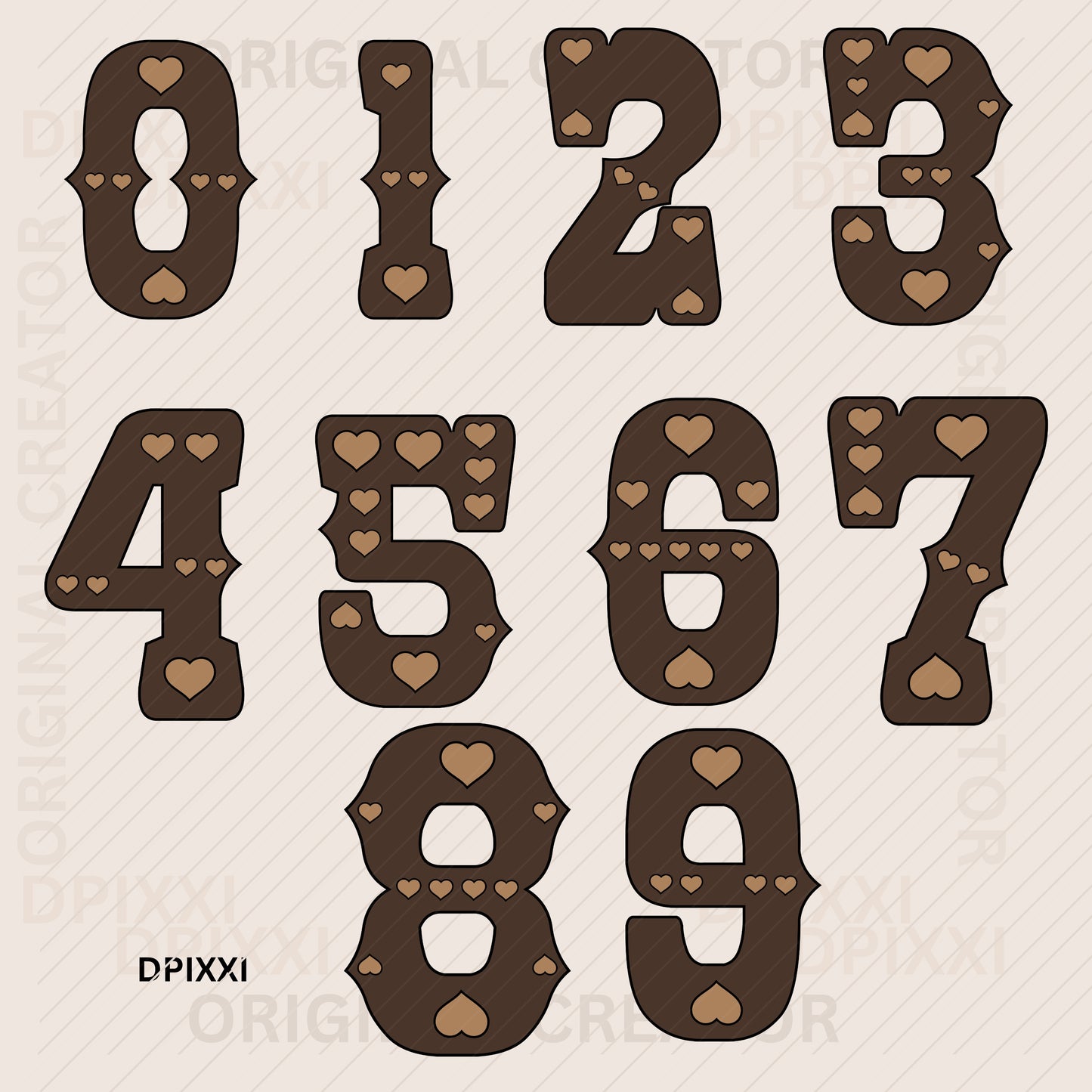 Western Font Bundle Digital Download #439