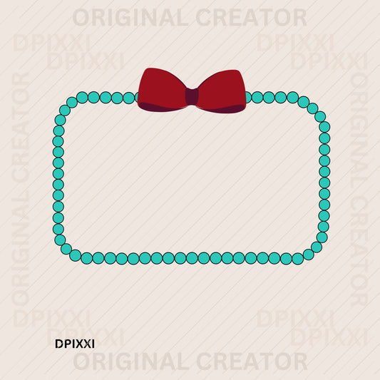 Turquoise Frame Digital Art Download #478