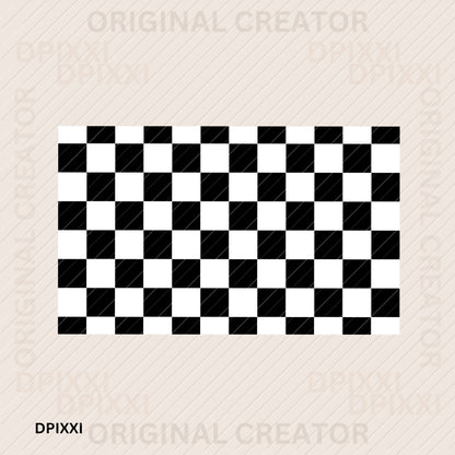 3 SETS Custom Shape Checker with Turquoise Stone Borders (png, svg)