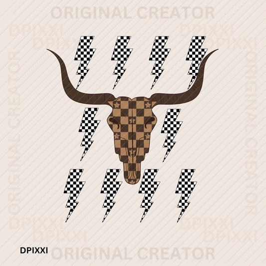 Checker Thunder Strike Bull