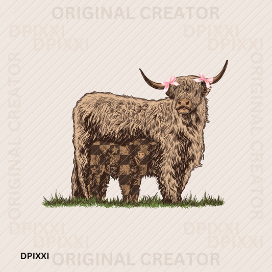 Wild Cows Western Art Prints #81