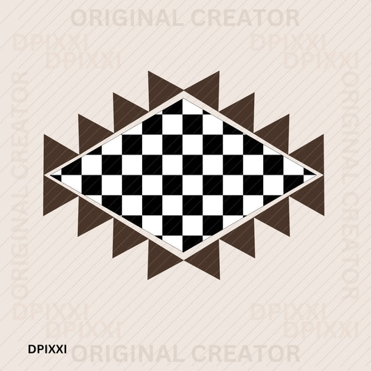Aztec Frame Digital Art Download #407