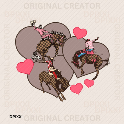 Three Cowboy Best Friends  Valentine #165